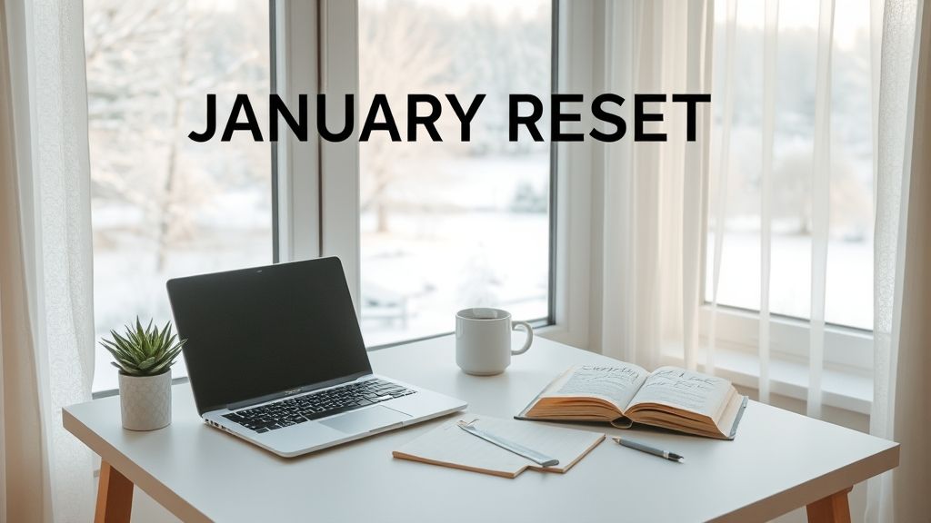 JANUARY RESET: How I Create a Dreamy Work From Home?